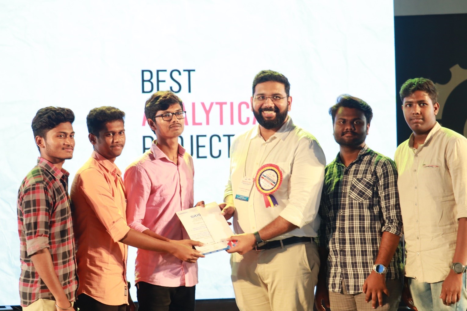 Best Analytical Project Award