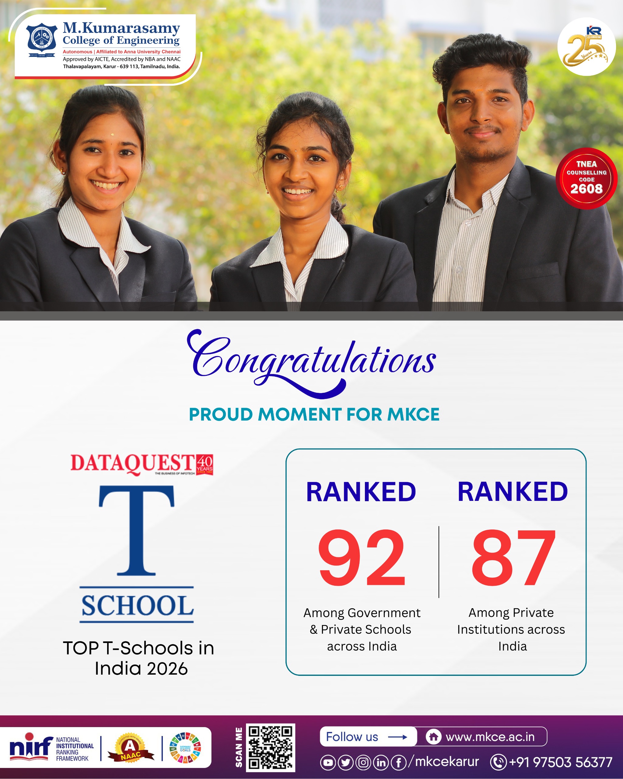 T-School Ranking